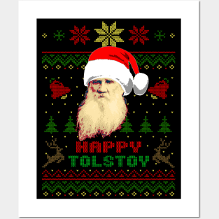 Leo Tolstoy Happy Tolstoy Posters and Art